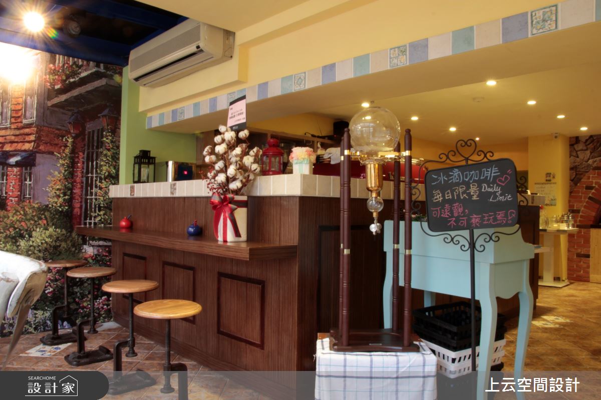27坪老屋(16~30年)＿鄉村風商業空間案例圖片＿上云空間設計＿上云_Ciao Ciao Cafe敲敲咖啡之1