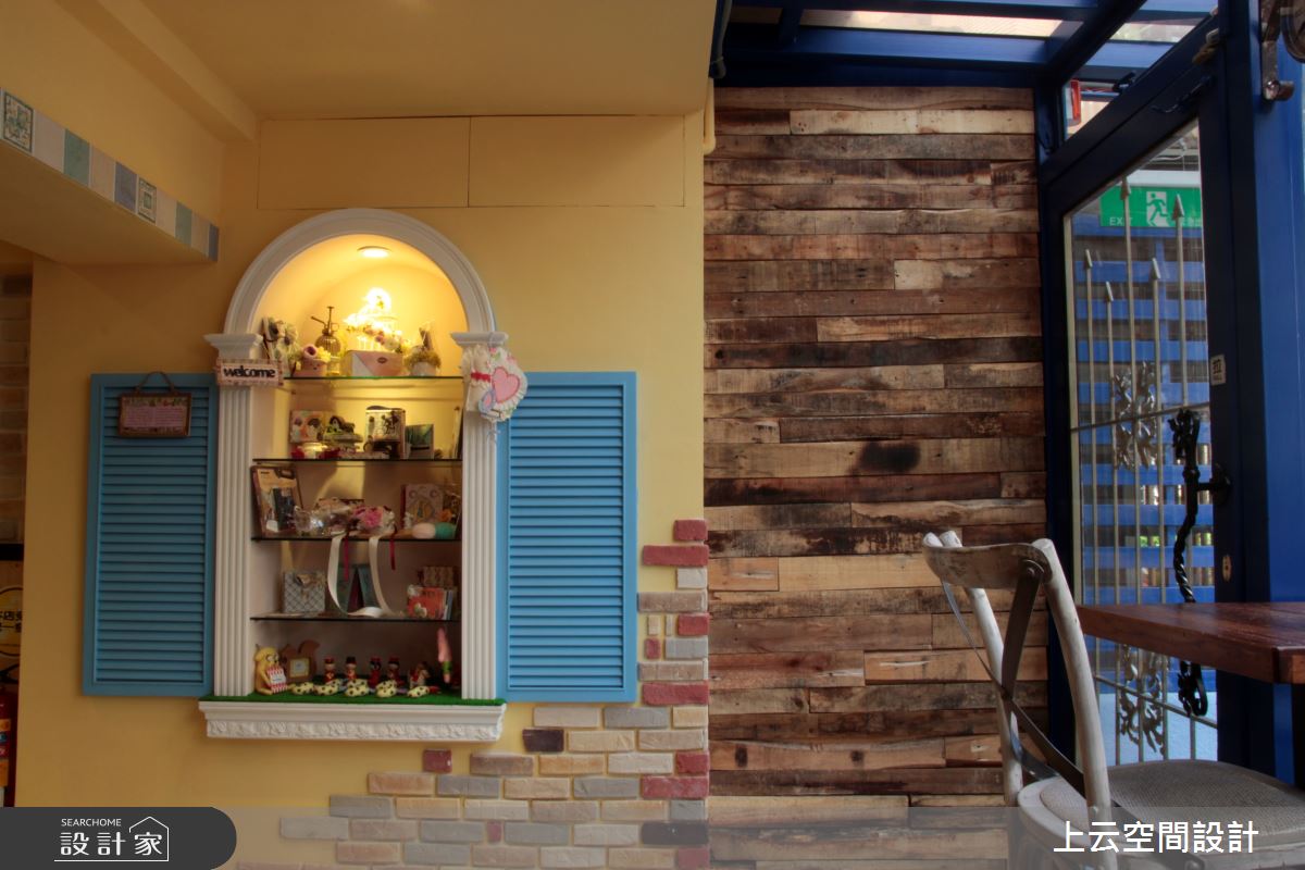 27坪老屋(16~30年)＿鄉村風商業空間案例圖片＿上云空間設計＿上云_Ciao Ciao Cafe敲敲咖啡之4