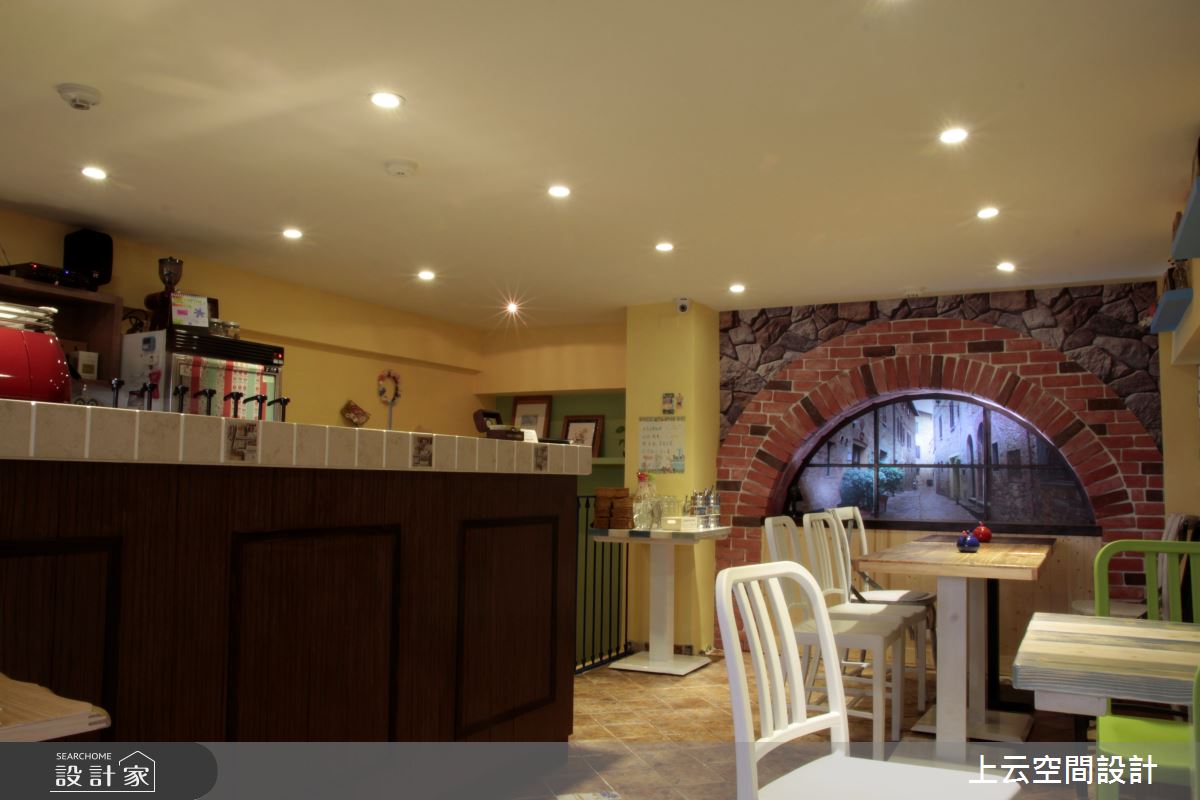 27坪老屋(16~30年)＿鄉村風商業空間案例圖片＿上云空間設計＿上云_Ciao Ciao Cafe敲敲咖啡之10