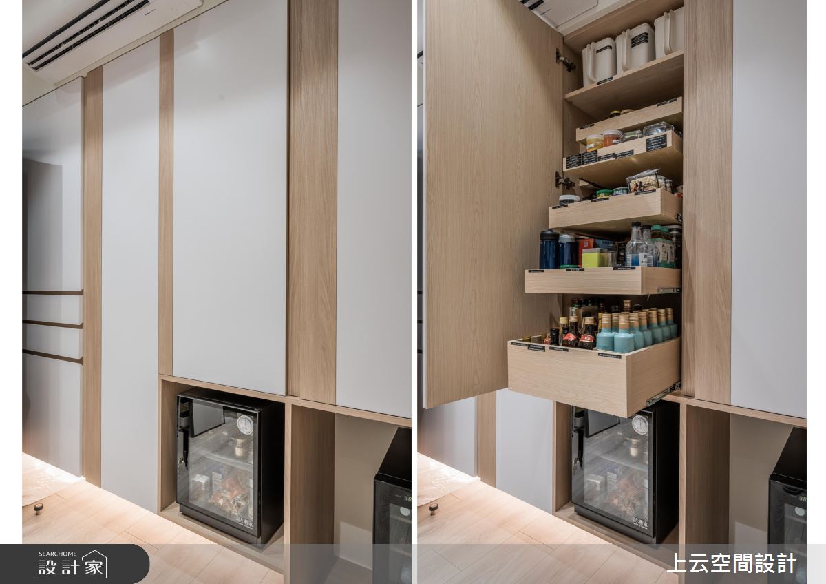 18坪新成屋(5年以下)＿現代風客廳案例圖片＿上云空間設計＿上云_魔術機能小宅之23