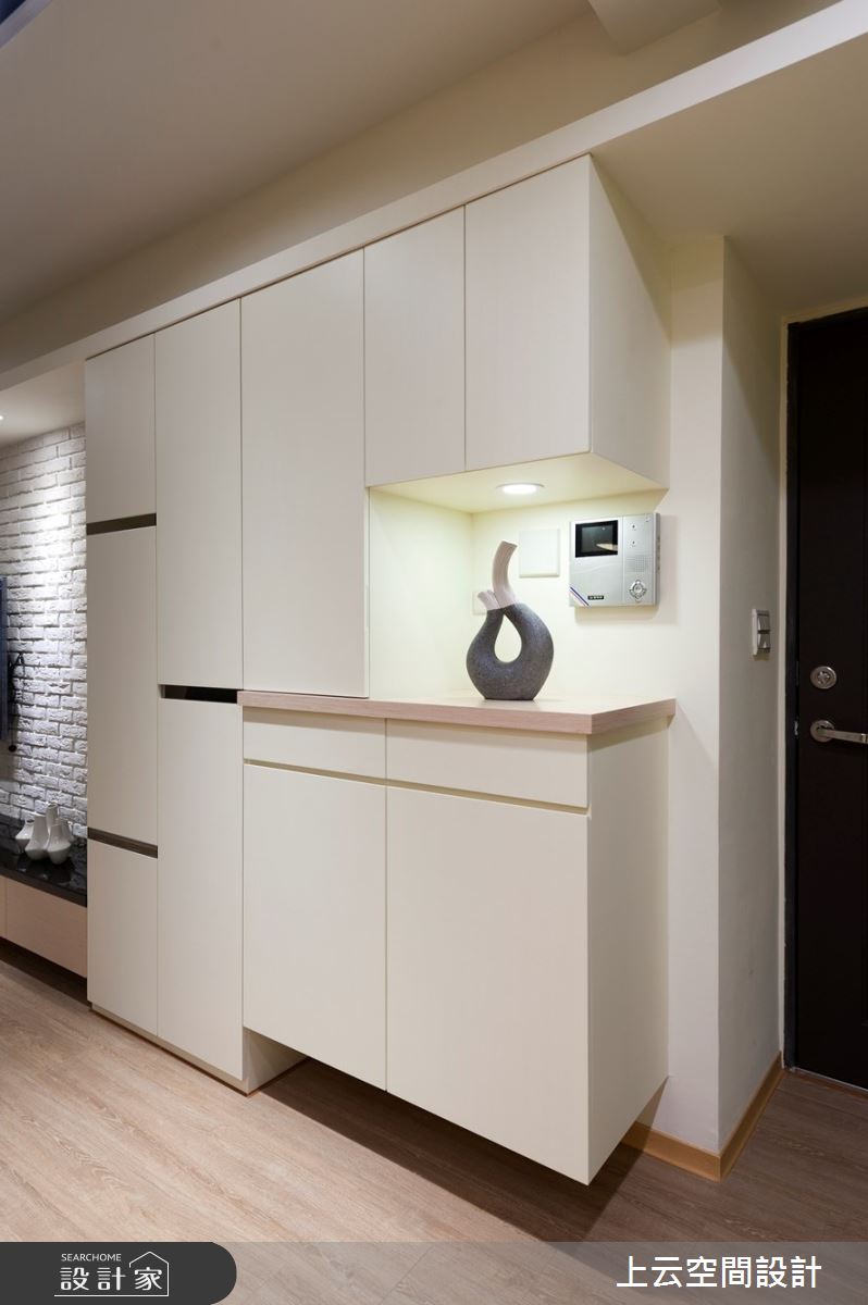 25坪老屋(16~30年)＿現代風玄關案例圖片＿上云空間設計＿上云_鄉村簡雅日記之1