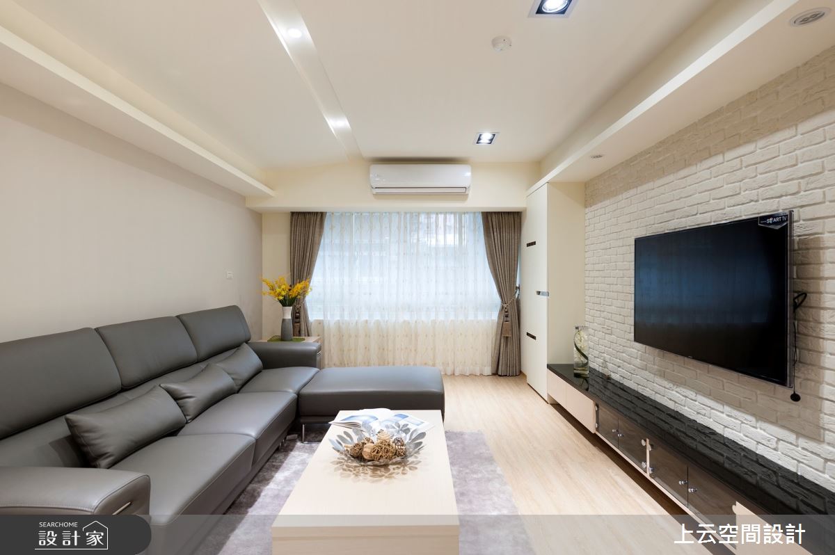 25坪老屋(16~30年)＿現代風客廳案例圖片＿上云空間設計＿上云_鄉村簡雅日記之11