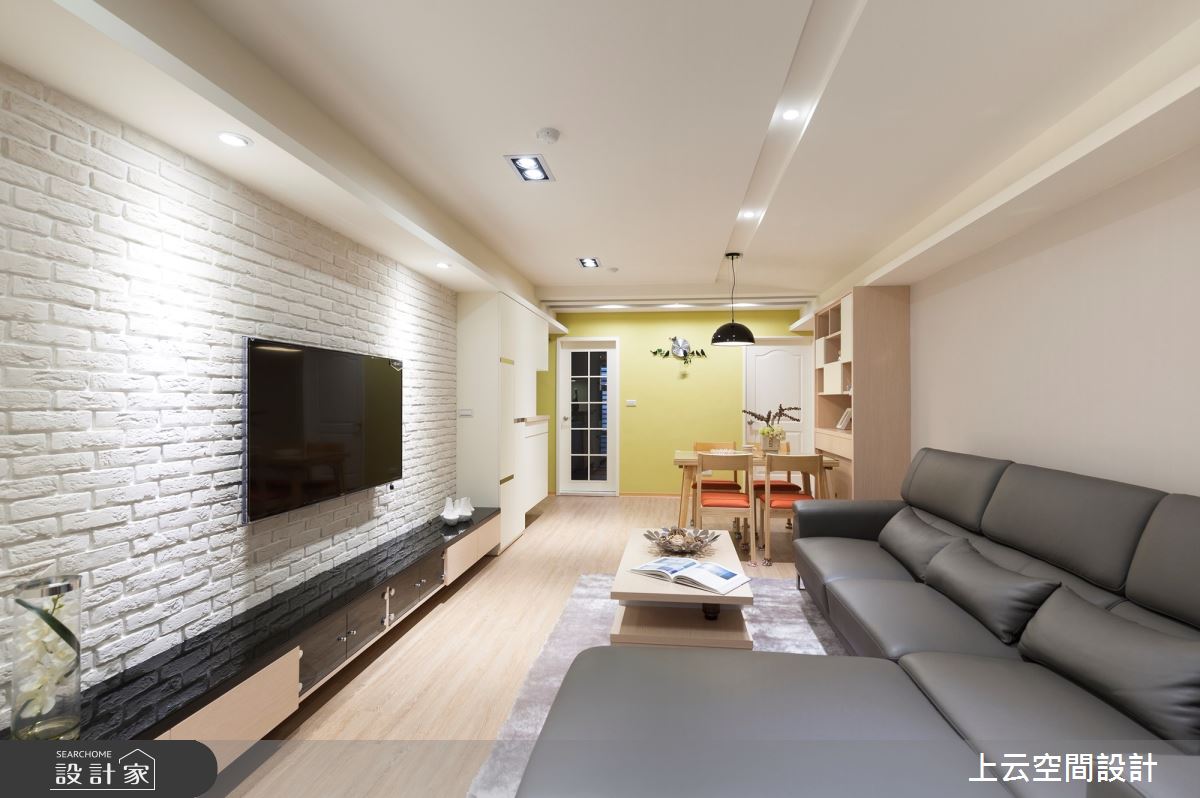 25坪老屋(16~30年)＿現代風客廳案例圖片＿上云空間設計＿上云_鄉村簡雅日記之10