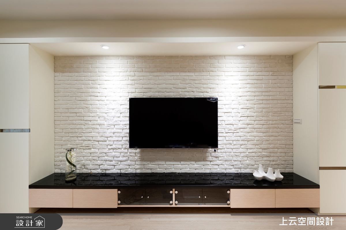 25坪老屋(16~30年)＿現代風客廳案例圖片＿上云空間設計＿上云_鄉村簡雅日記之12