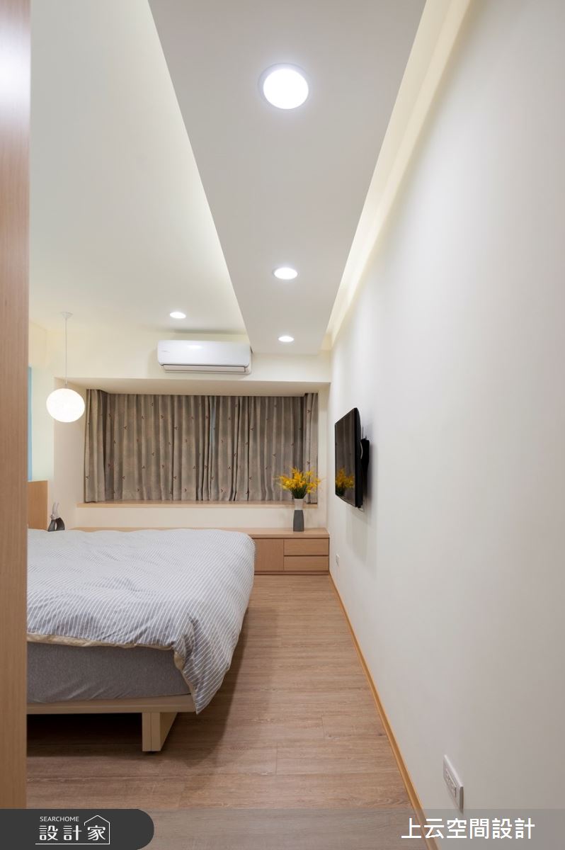 25坪老屋(16~30年)＿現代風臥室案例圖片＿上云空間設計＿上云_鄉村簡雅日記之14