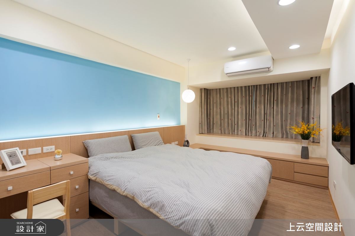 25坪老屋(16~30年)＿現代風臥室案例圖片＿上云空間設計＿上云_鄉村簡雅日記之16