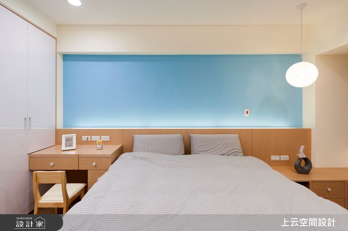 25坪老屋(16~30年)＿現代風臥室案例圖片＿上云空間設計＿上云_鄉村簡雅日記之17