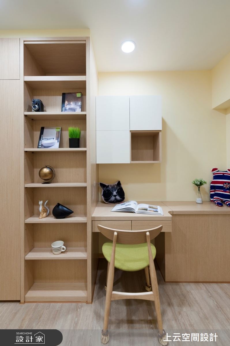 25坪老屋(16~30年)＿現代風書房案例圖片＿上云空間設計＿上云_鄉村簡雅日記之24