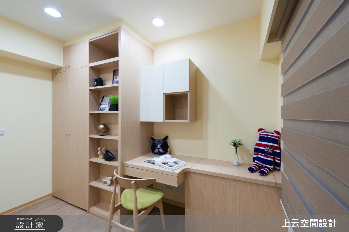 25坪老屋(16~30年)＿現代風書房案例圖片＿上云空間設計＿上云_鄉村簡雅日記之25