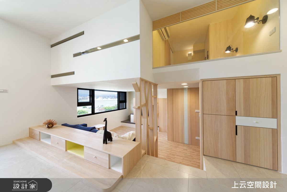 18坪新成屋(5年以下)＿現代風餐廳案例圖片＿上云空間設計＿上云_錯層複合小宅之9