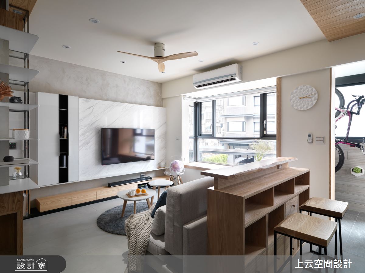 23坪老屋(31~40年)＿現代人文風客廳案例圖片＿上云空間設計＿上云_上云ｘ木子之12