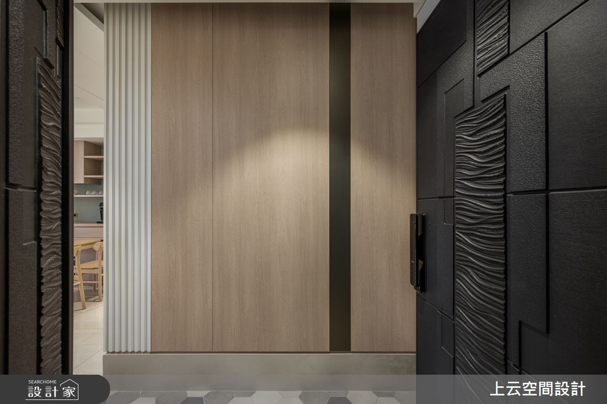 新成屋(5年以下)＿北歐風玄關案例圖片＿上云空間設計＿上云_舒爽北歐宅之1