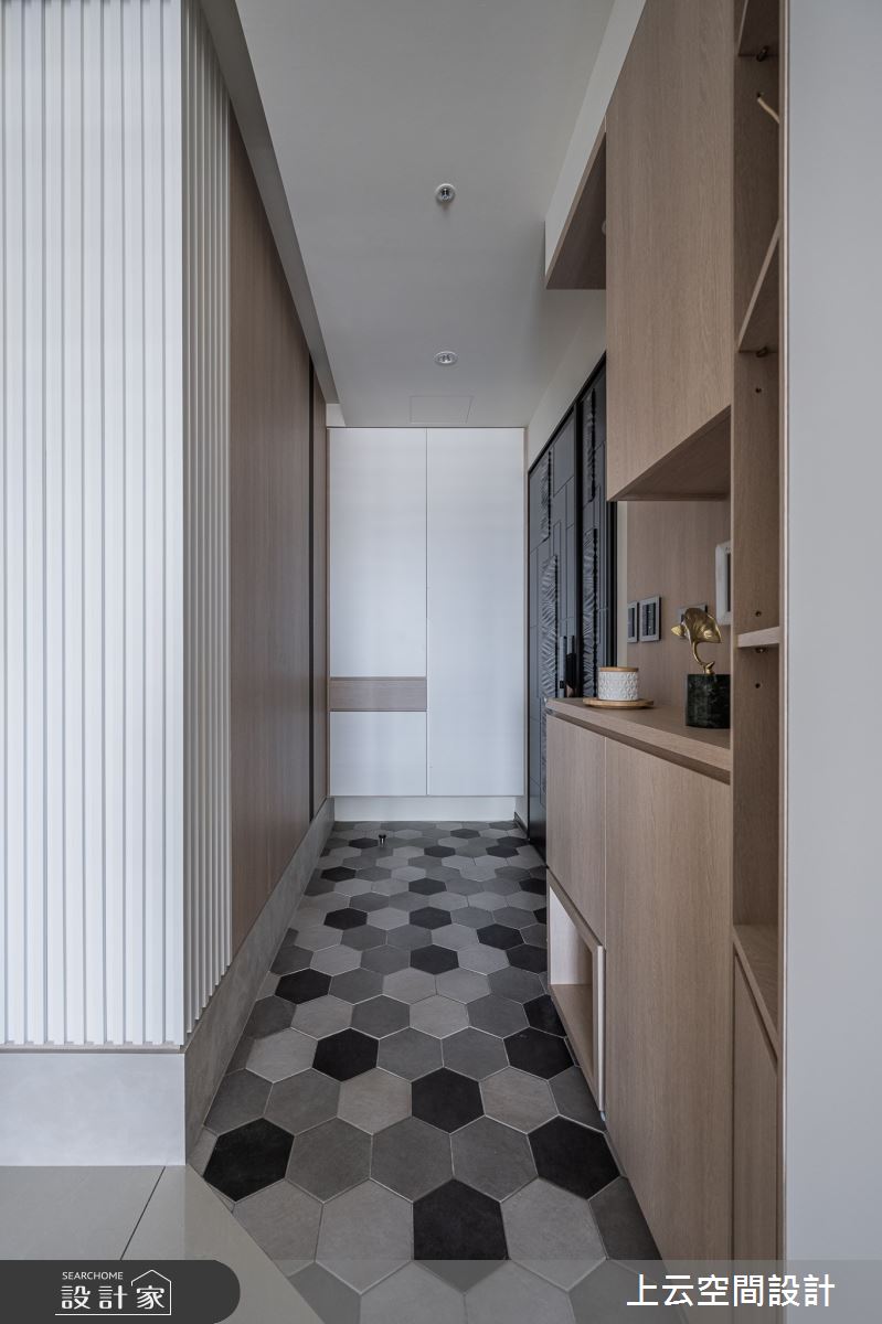 新成屋(5年以下)＿北歐風玄關案例圖片＿上云空間設計＿上云_舒爽北歐宅之5