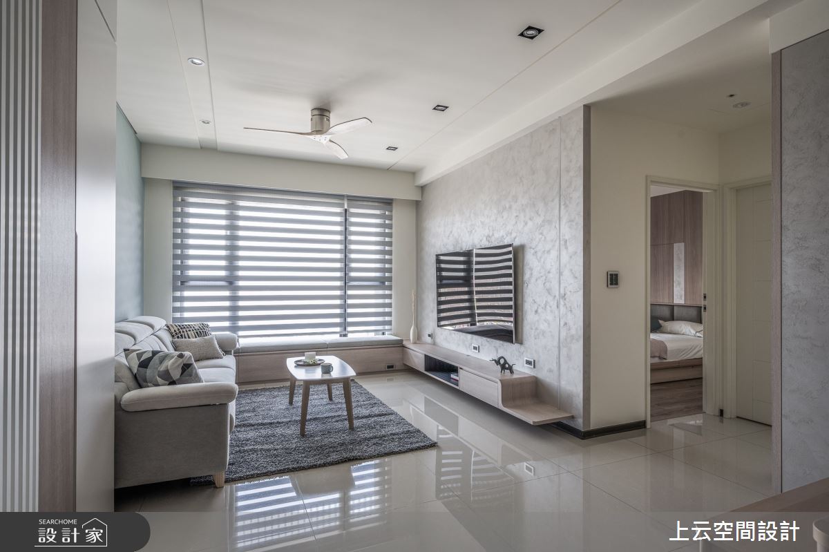 新成屋(5年以下)＿北歐風客廳案例圖片＿上云空間設計＿上云_舒爽北歐宅之15