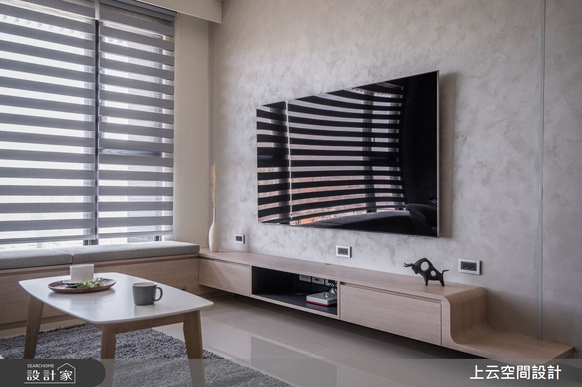 新成屋(5年以下)＿北歐風客廳案例圖片＿上云空間設計＿上云_舒爽北歐宅之17