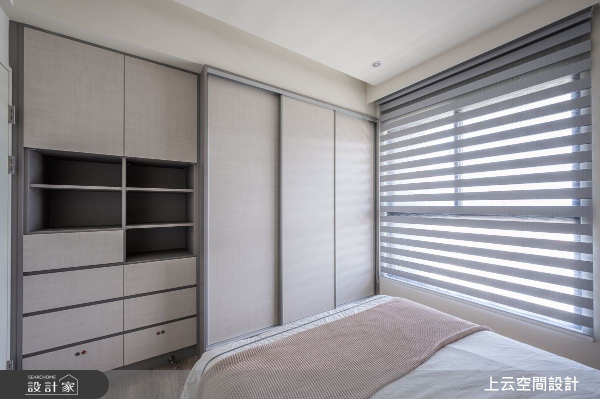 新成屋(5年以下)＿北歐風臥室案例圖片＿上云空間設計＿上云_舒爽北歐宅之21