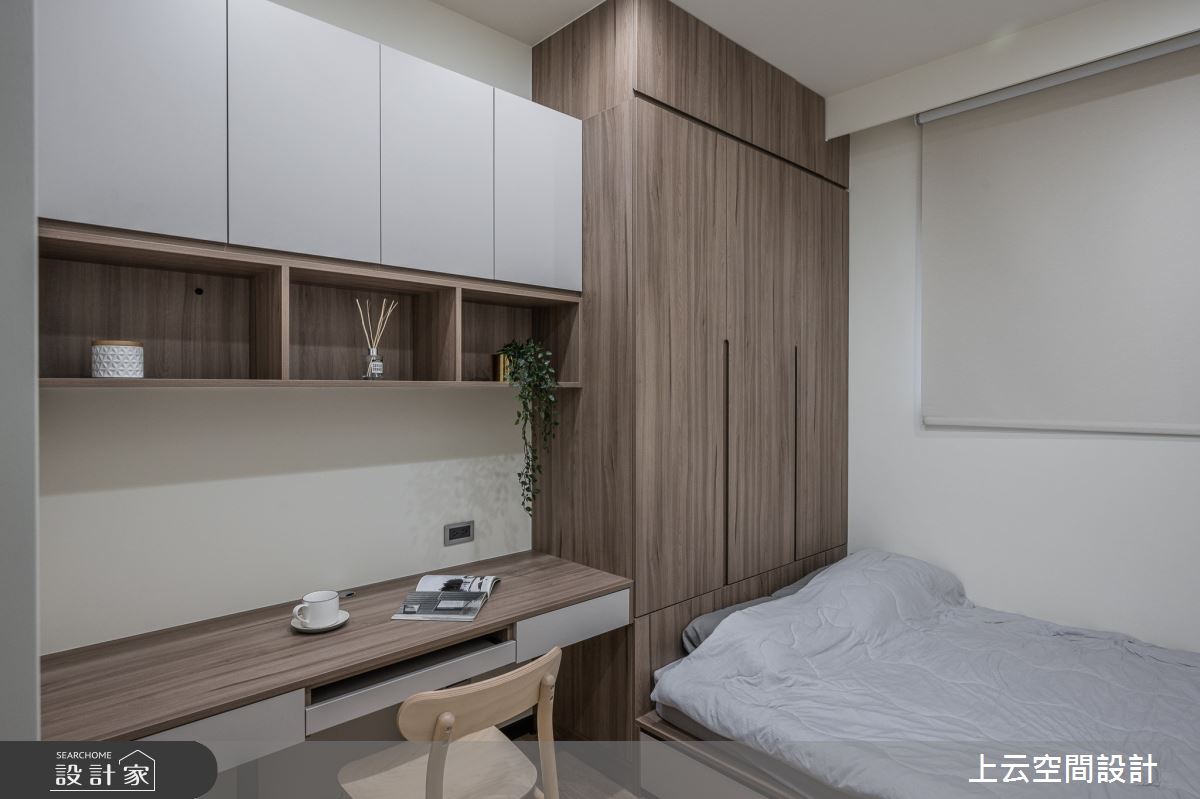 新成屋(5年以下)＿北歐風客房案例圖片＿上云空間設計＿上云_舒爽北歐宅之22