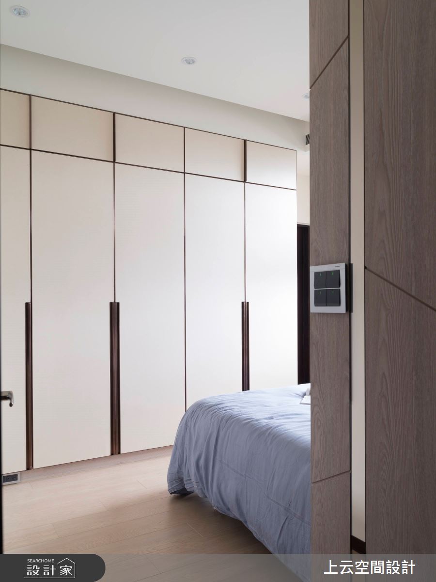 32坪新成屋(5年以下)＿現代輕奢風臥室案例圖片＿上云空間設計＿上云_精緻的豪宅饗宴之23