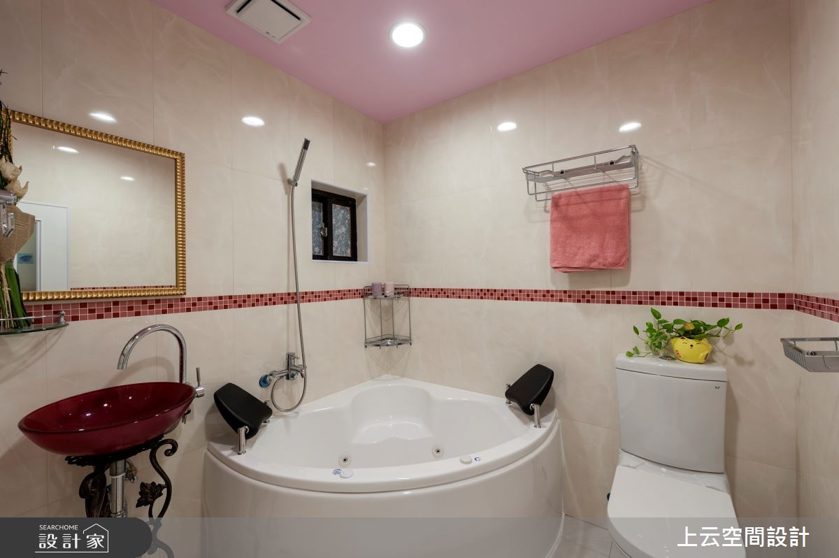 50坪老屋(31~40年)＿混搭風浴室案例圖片＿上云空間設計＿上云_希臘貓居之18