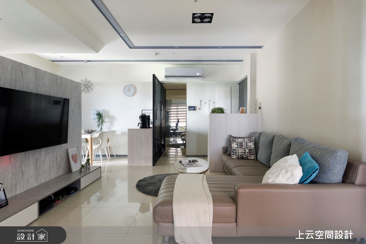新成屋(5年以下)＿現代風客廳案例圖片＿上云空間設計＿上云_記憶足音之8