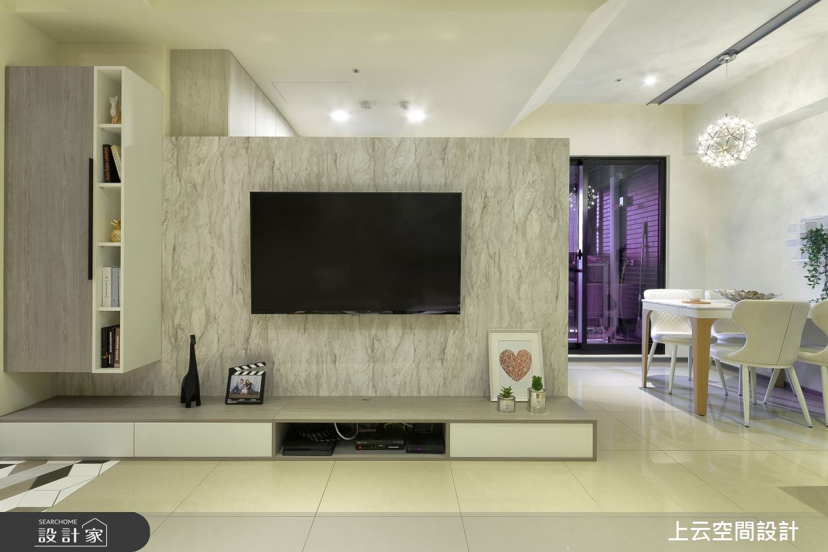新成屋(5年以下)＿現代風客廳餐廳案例圖片＿上云空間設計＿上云_記憶足音之6