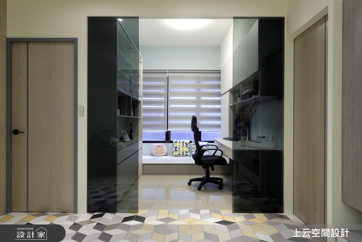 新成屋(5年以下)＿現代風書房臥榻案例圖片＿上云空間設計＿上云_記憶足音之11