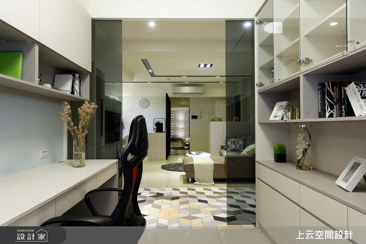新成屋(5年以下)＿現代風書房案例圖片＿上云空間設計＿上云_記憶足音之10