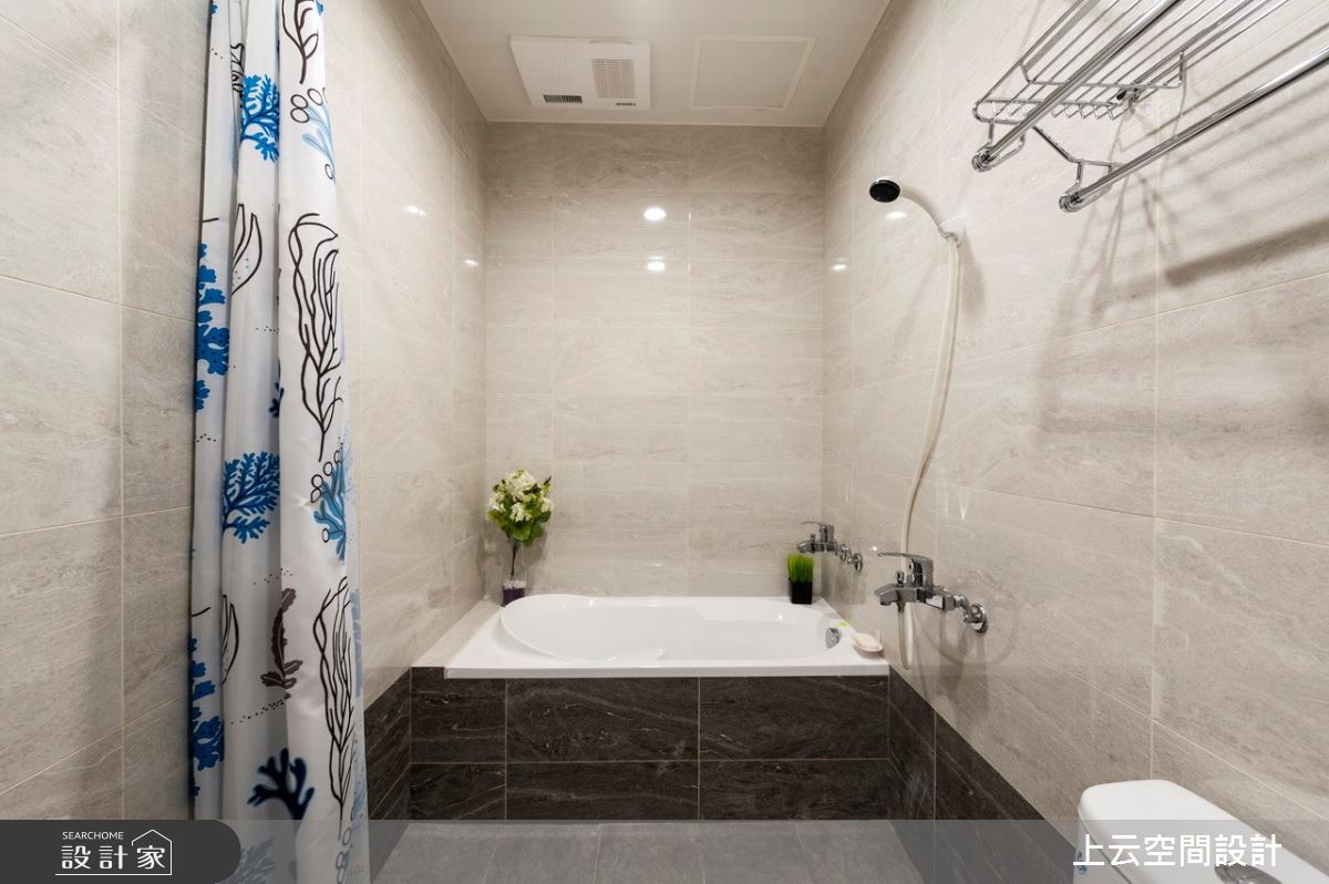 24坪老屋(16~30年)＿混搭風浴室案例圖片＿上云空間設計＿上云_盪漾旋律之23