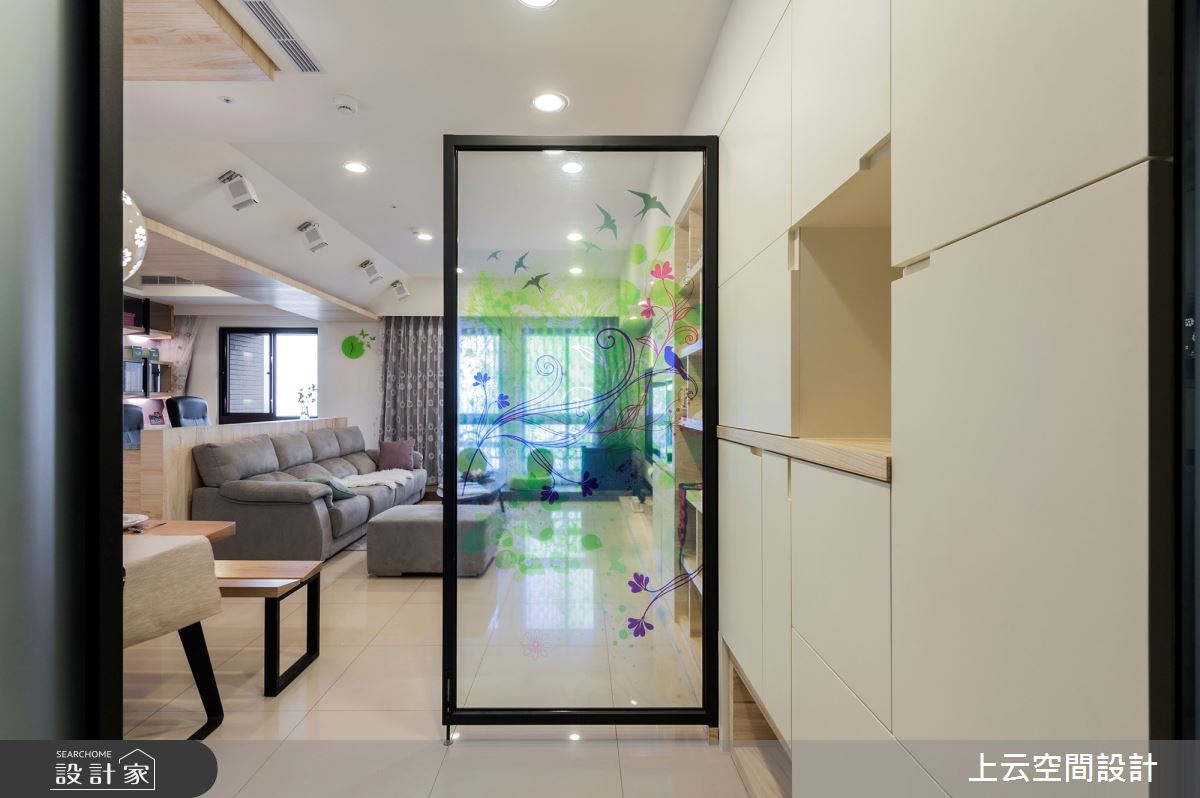 31坪新成屋(5年以下)＿現代風玄關客廳餐廳案例圖片＿上云空間設計＿上云_記憶金果之18