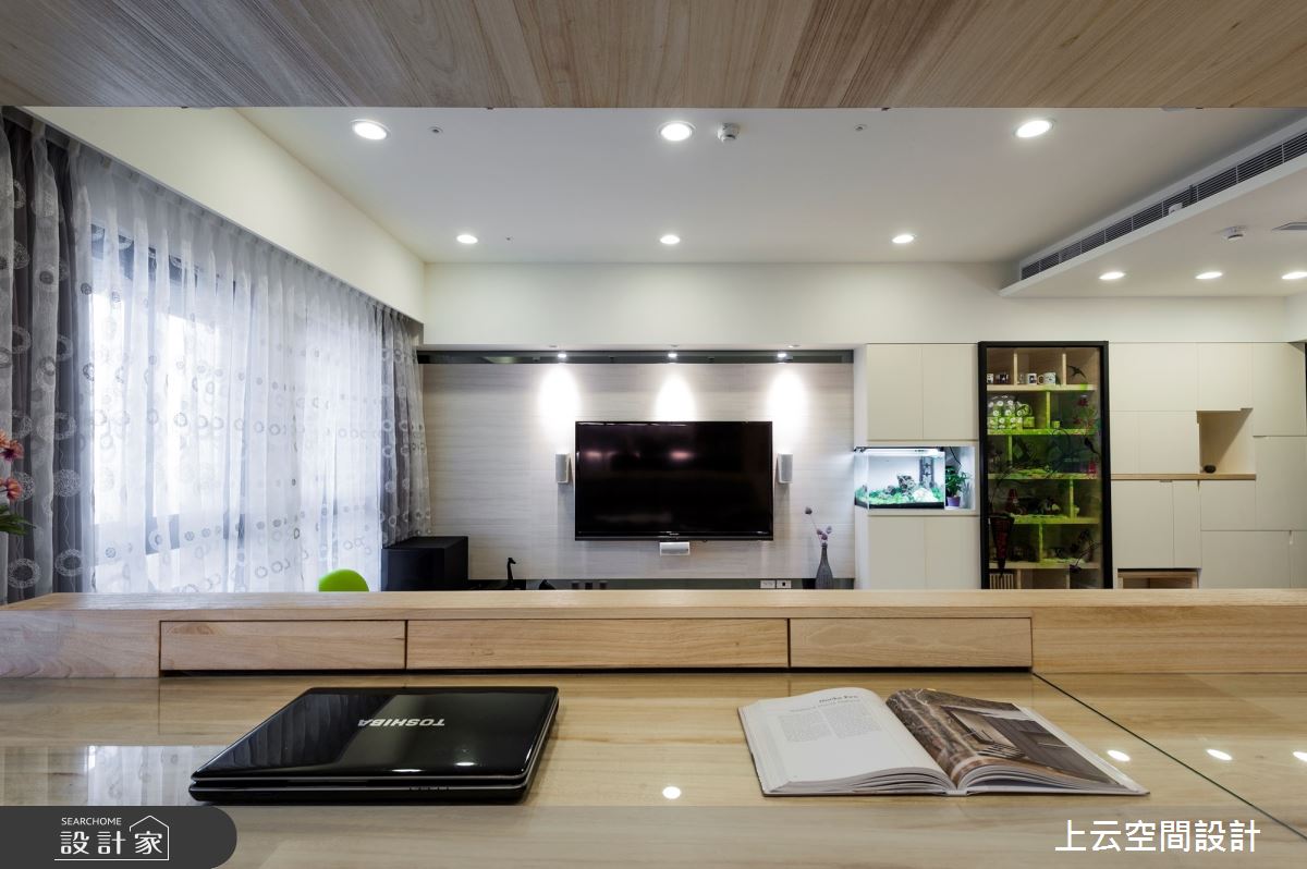 31坪新成屋(5年以下)＿現代風客廳書房案例圖片＿上云空間設計＿上云_記憶金果之39