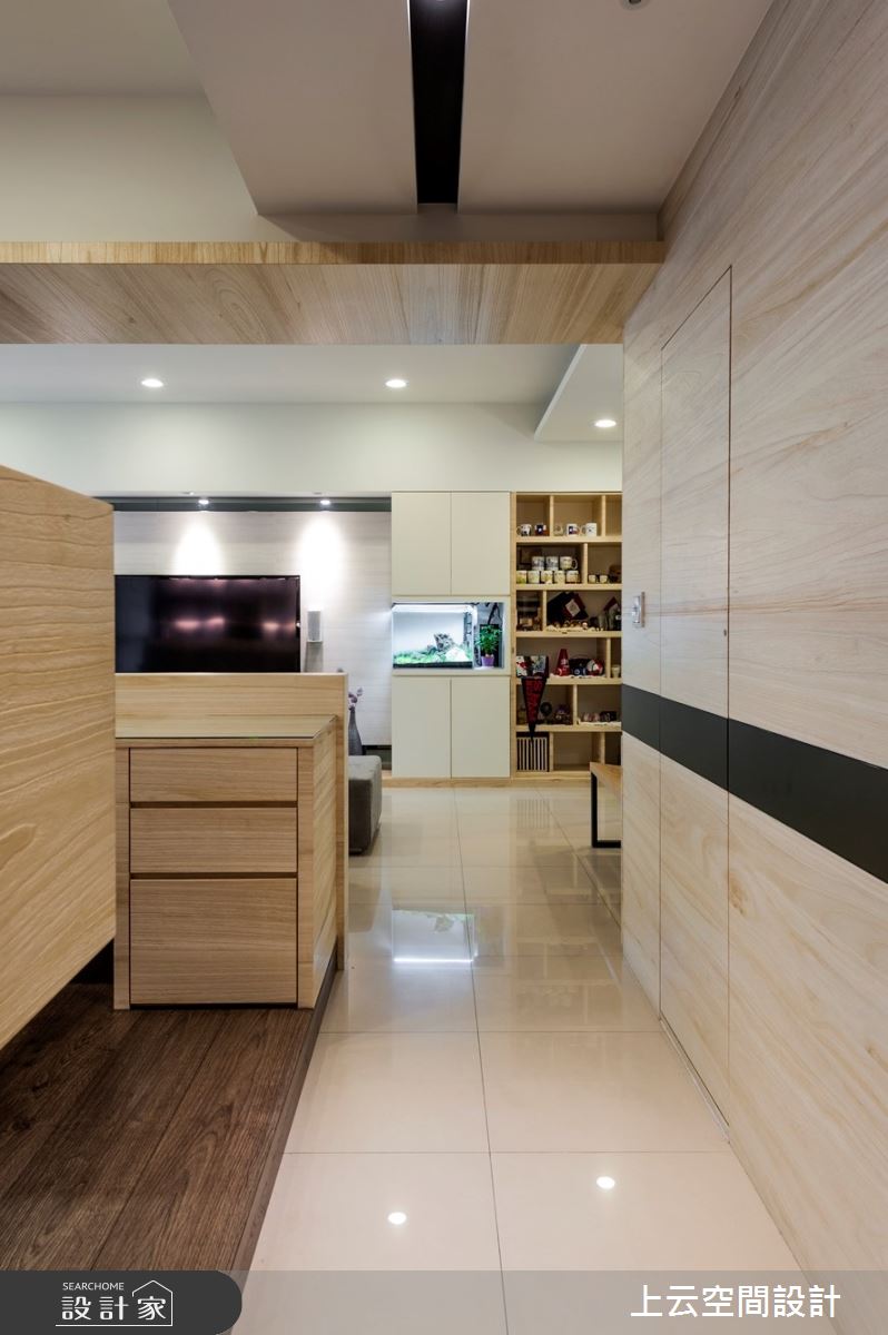 31坪新成屋(5年以下)＿現代風走廊案例圖片＿上云空間設計＿上云_記憶金果之43