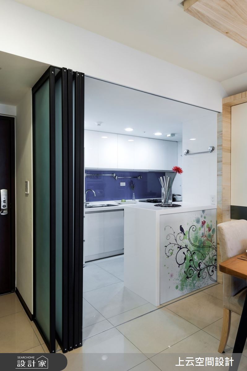 31坪新成屋(5年以下)＿現代風廚房中島案例圖片＿上云空間設計＿上云_記憶金果之46