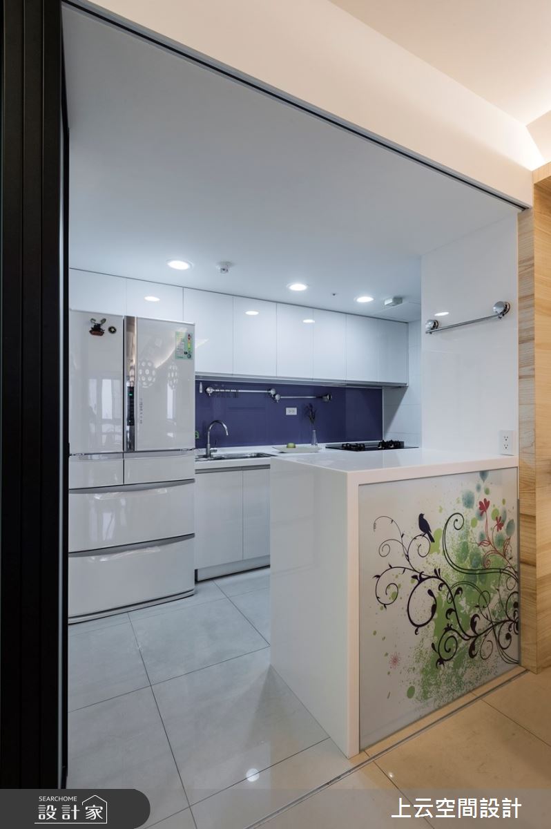 31坪新成屋(5年以下)＿現代風廚房中島案例圖片＿上云空間設計＿上云_記憶金果之52