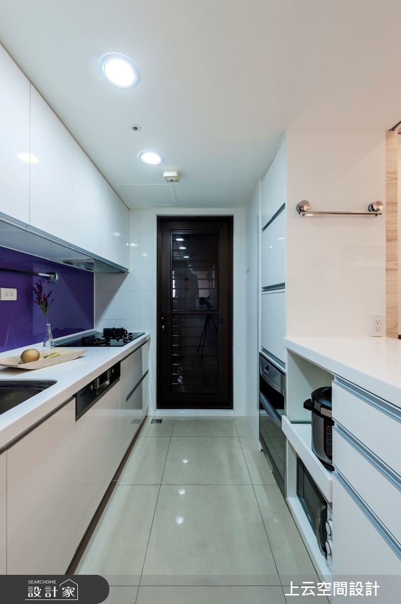 31坪新成屋(5年以下)＿現代風廚房中島案例圖片＿上云空間設計＿上云_記憶金果之53