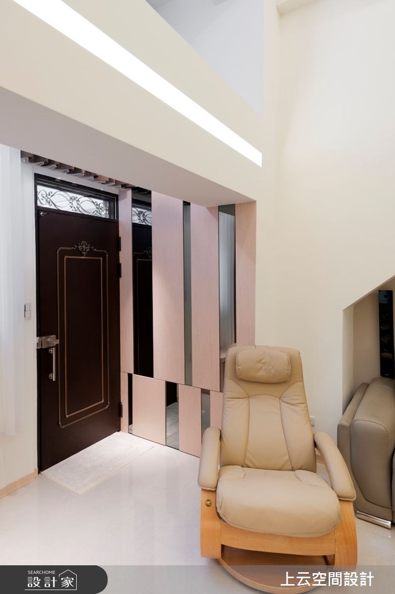 42坪老屋(31~40年)＿現代風玄關案例圖片＿上云空間設計＿上云_透天-悠然宅之2