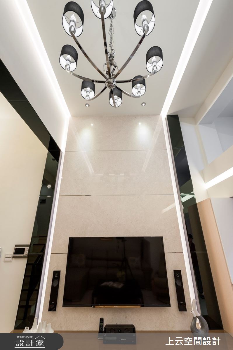 42坪老屋(31~40年)＿現代風客廳案例圖片＿上云空間設計＿上云_透天-悠然宅之10