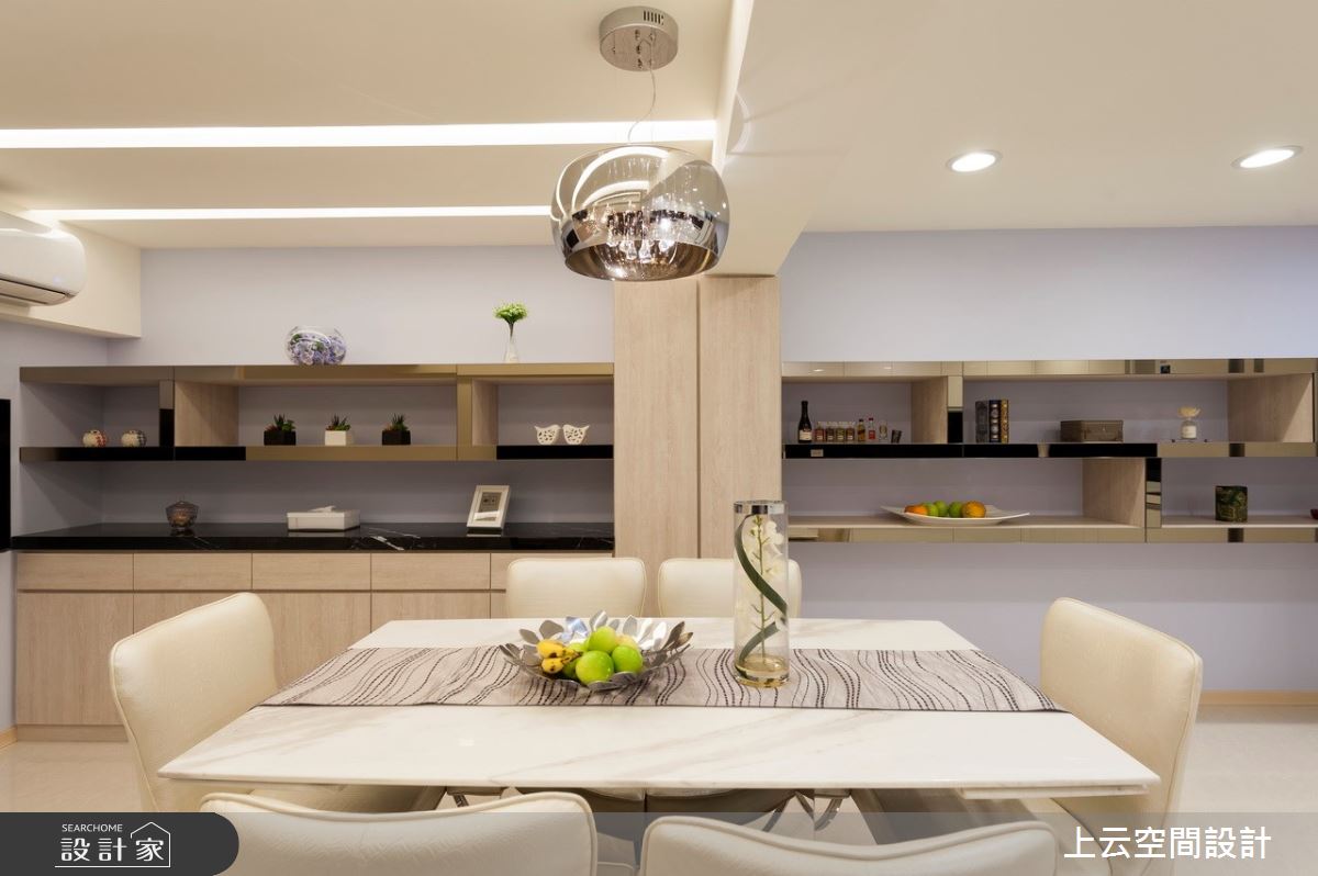 42坪老屋(31~40年)＿現代風餐廳案例圖片＿上云空間設計＿上云_透天-悠然宅之22