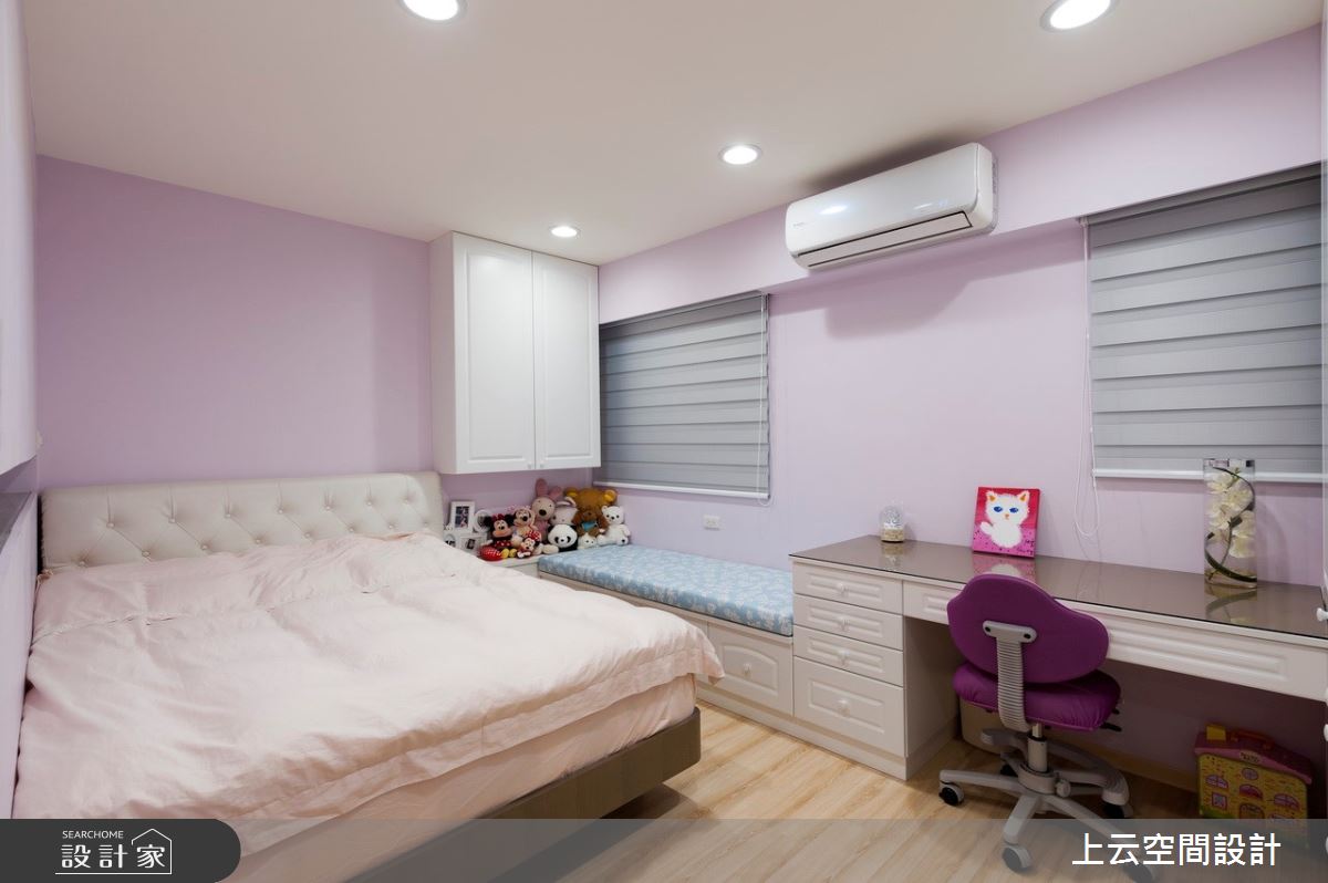 42坪老屋(31~40年)＿現代風兒童房兒童房臥榻案例圖片＿上云空間設計＿上云_透天-悠然宅之40