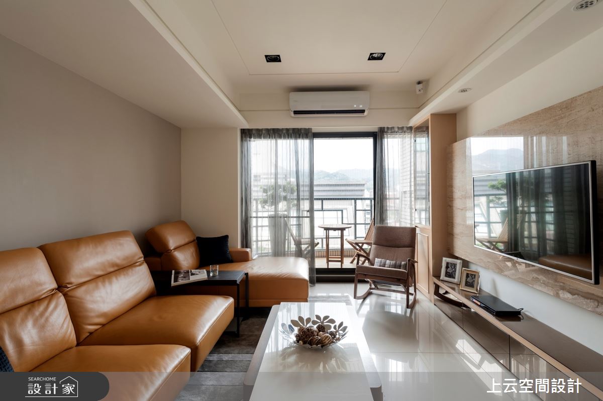 62坪新成屋(5年以下)＿混搭風客廳案例圖片＿上云空間設計＿上云_三代共生宅之4