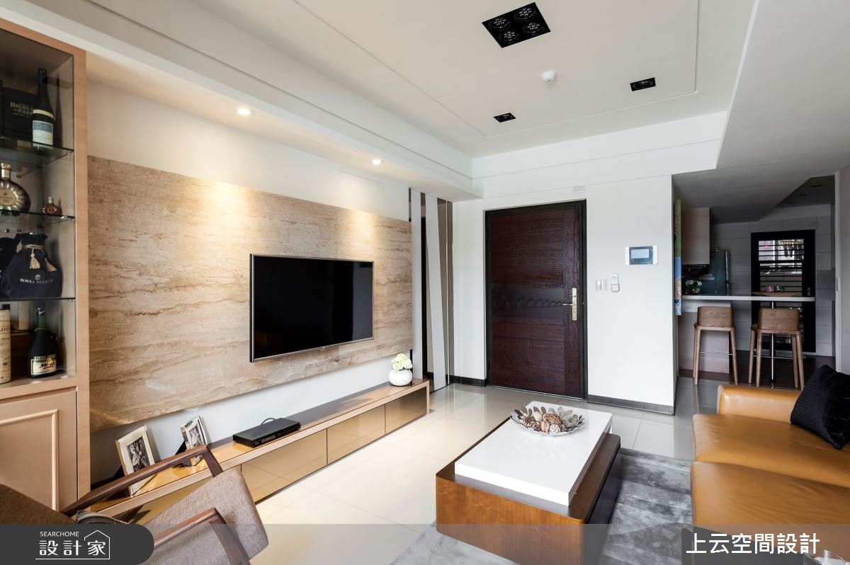 62坪新成屋(5年以下)＿混搭風客廳案例圖片＿上云空間設計＿上云_三代共生宅之1