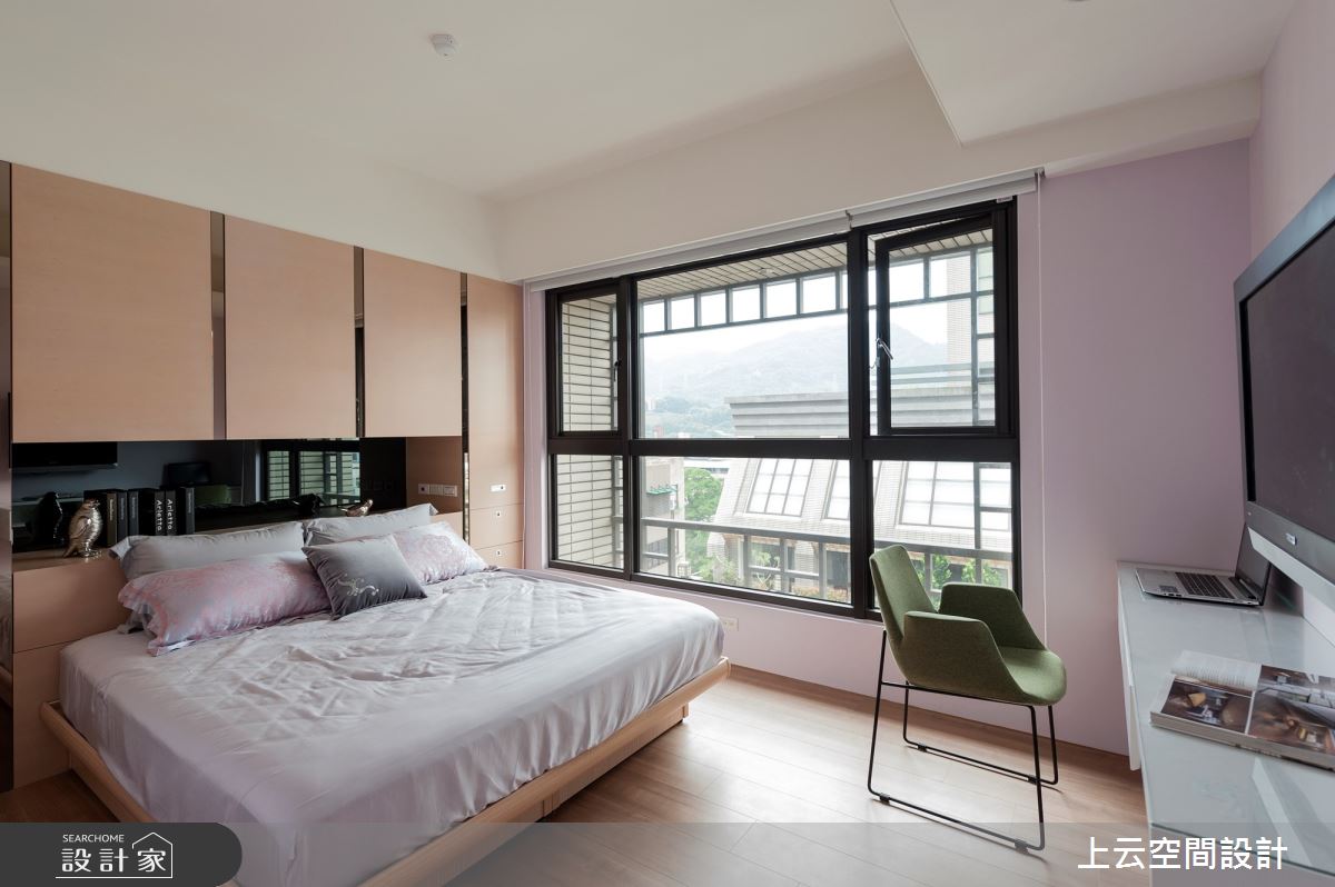 62坪新成屋(5年以下)＿混搭風臥室案例圖片＿上云空間設計＿上云_三代共生宅之12