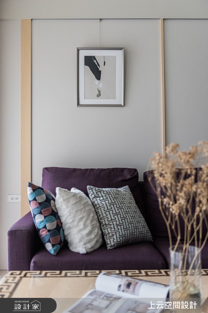 29坪新成屋(5年以下)＿現代風客廳案例圖片＿上云空間設計＿上云_簡淺美境之6