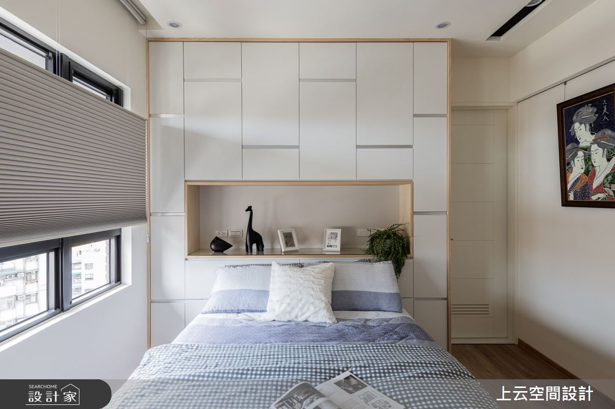 29坪新成屋(5年以下)＿現代風臥室案例圖片＿上云空間設計＿上云_簡淺美境之13