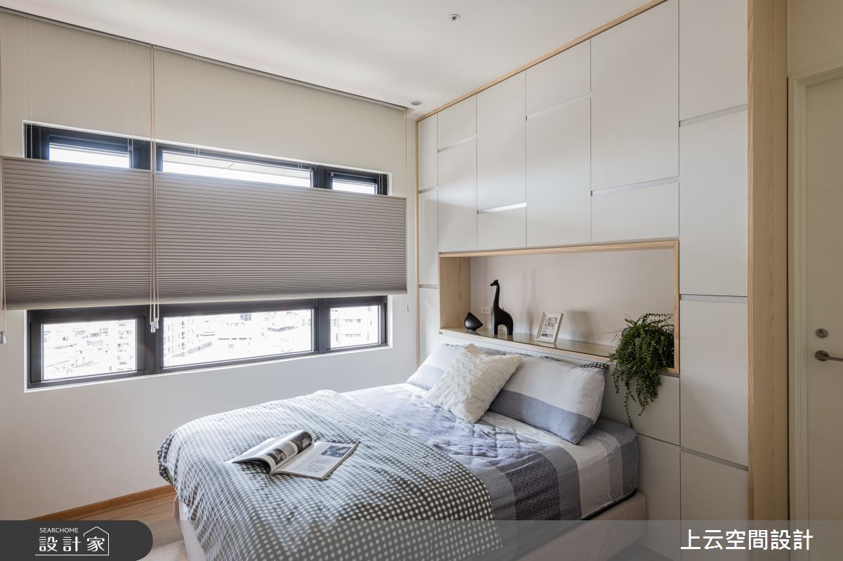 29坪新成屋(5年以下)＿現代風臥室案例圖片＿上云空間設計＿上云_簡淺美境之14