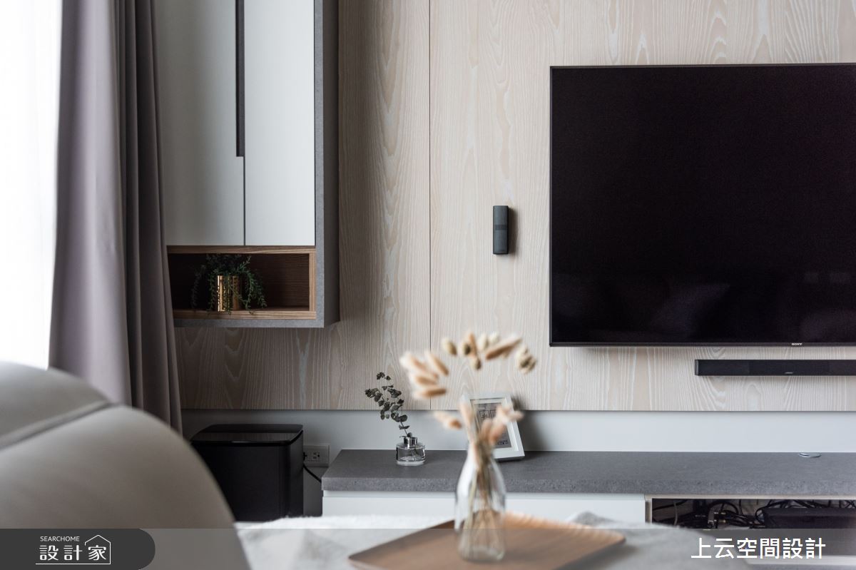 32坪老屋(16~30年)＿現代風客廳案例圖片＿上云空間設計＿上云_秘密和弦之8