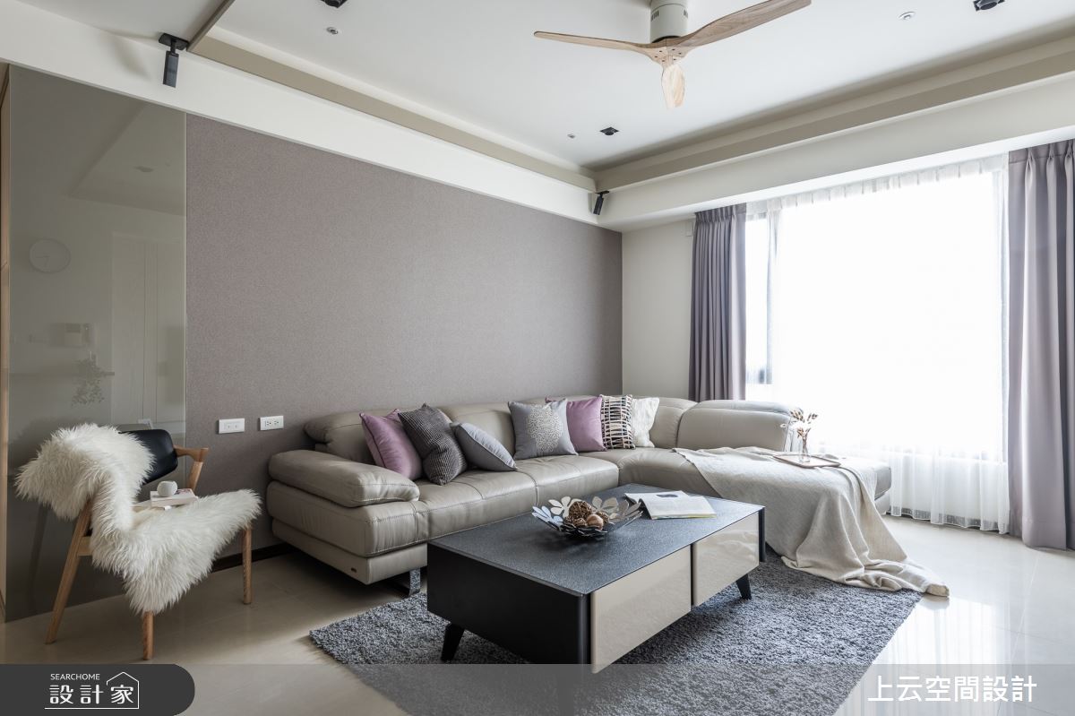 32坪老屋(16~30年)＿現代風客廳案例圖片＿上云空間設計＿上云_秘密和弦之7