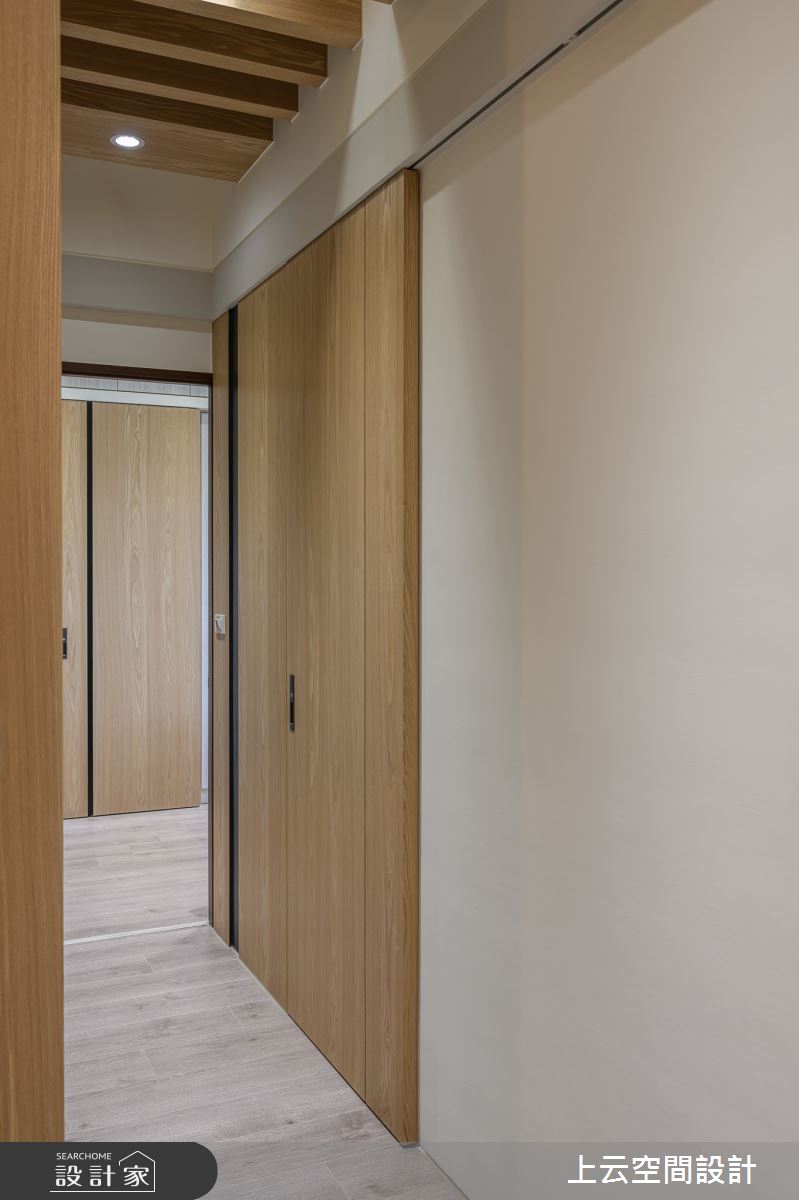 25坪新成屋(5年以下)＿現代風走廊案例圖片＿上云空間設計＿上云_旋律之舞之23