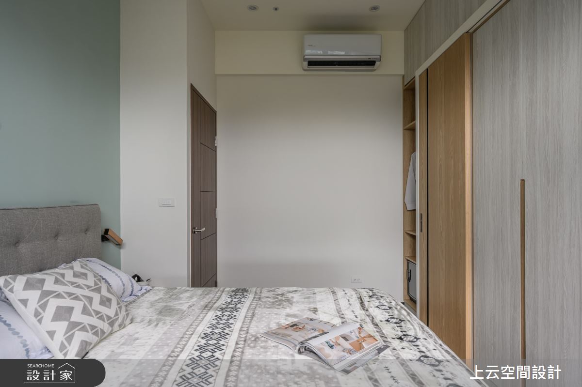 25坪新成屋(5年以下)＿現代風臥室案例圖片＿上云空間設計＿上云_旋律之舞之32