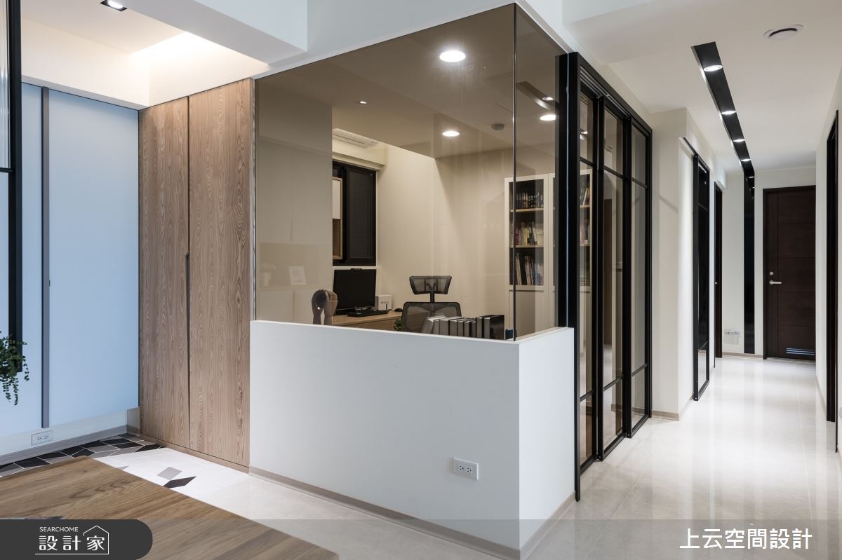 32坪新成屋(5年以下)＿現代風書房案例圖片＿上云空間設計＿上云_直線摩登之19