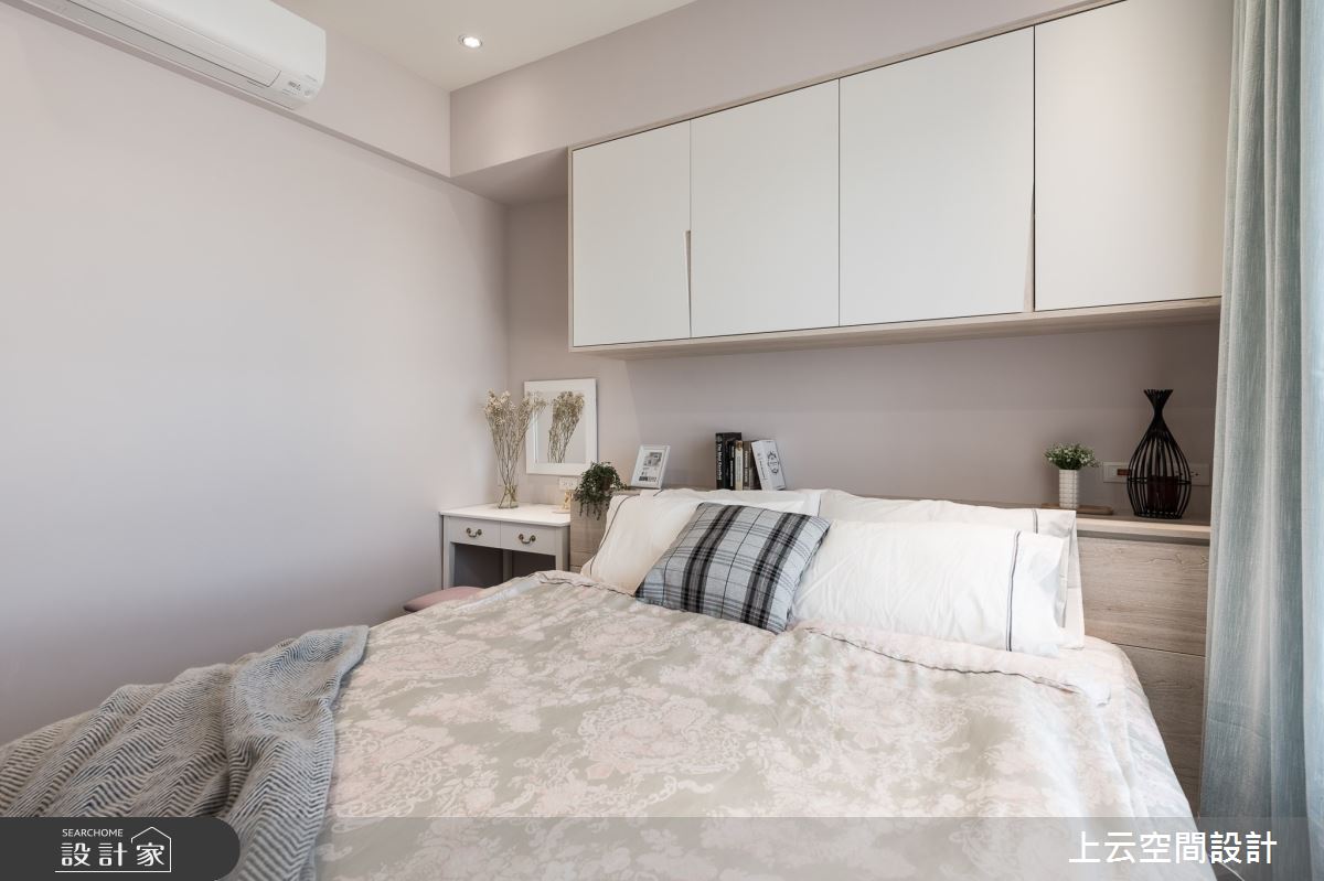 32坪新成屋(5年以下)＿現代風臥室案例圖片＿上云空間設計＿上云_直線摩登之23
